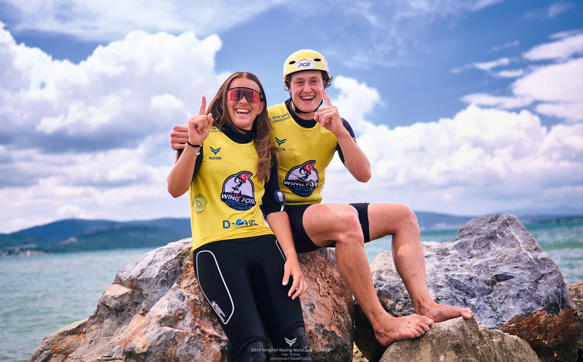 Picot and Manowiecki on top in Urla © IWSA media/Robert Hajduk