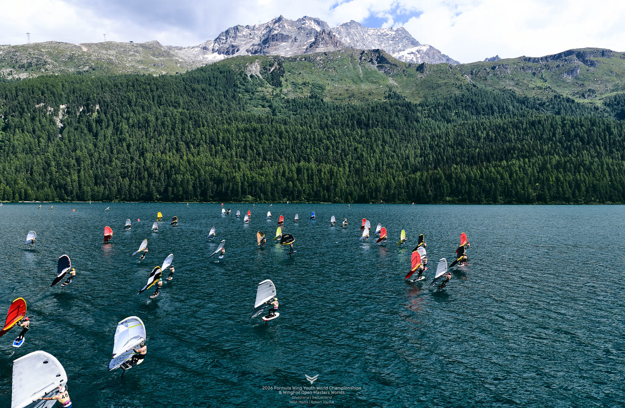 Youth and Masters Worlds get underway in Silvaplana © IWSA media/Robert Hajduk