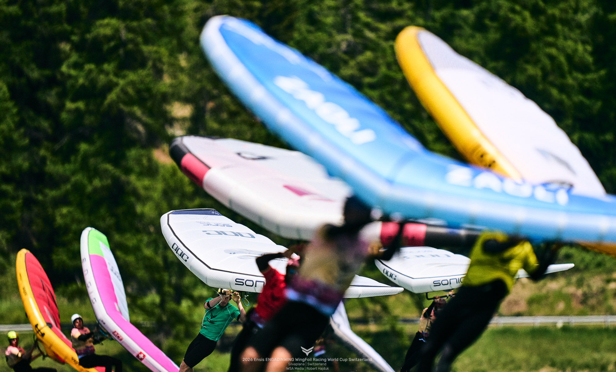 Italian Standoff and French Brilliance: Silvaplana set for a grand finale after a perfect day of racing © IWSA media/Robert Hajduk